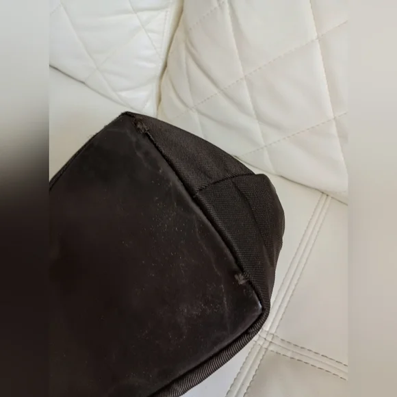 Authentic GUCCI bamboo handle one shoulder bag khaki - Picture 9 of 16